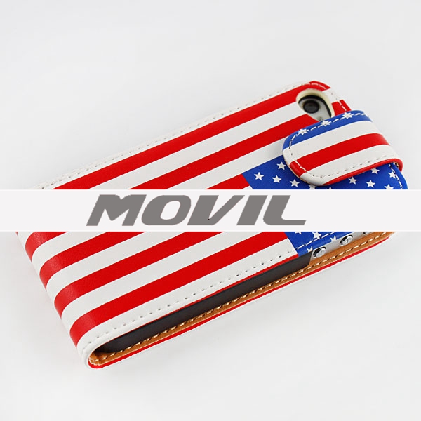 NP-1947 PU  leathe funda para Apple iPhone 4s-3